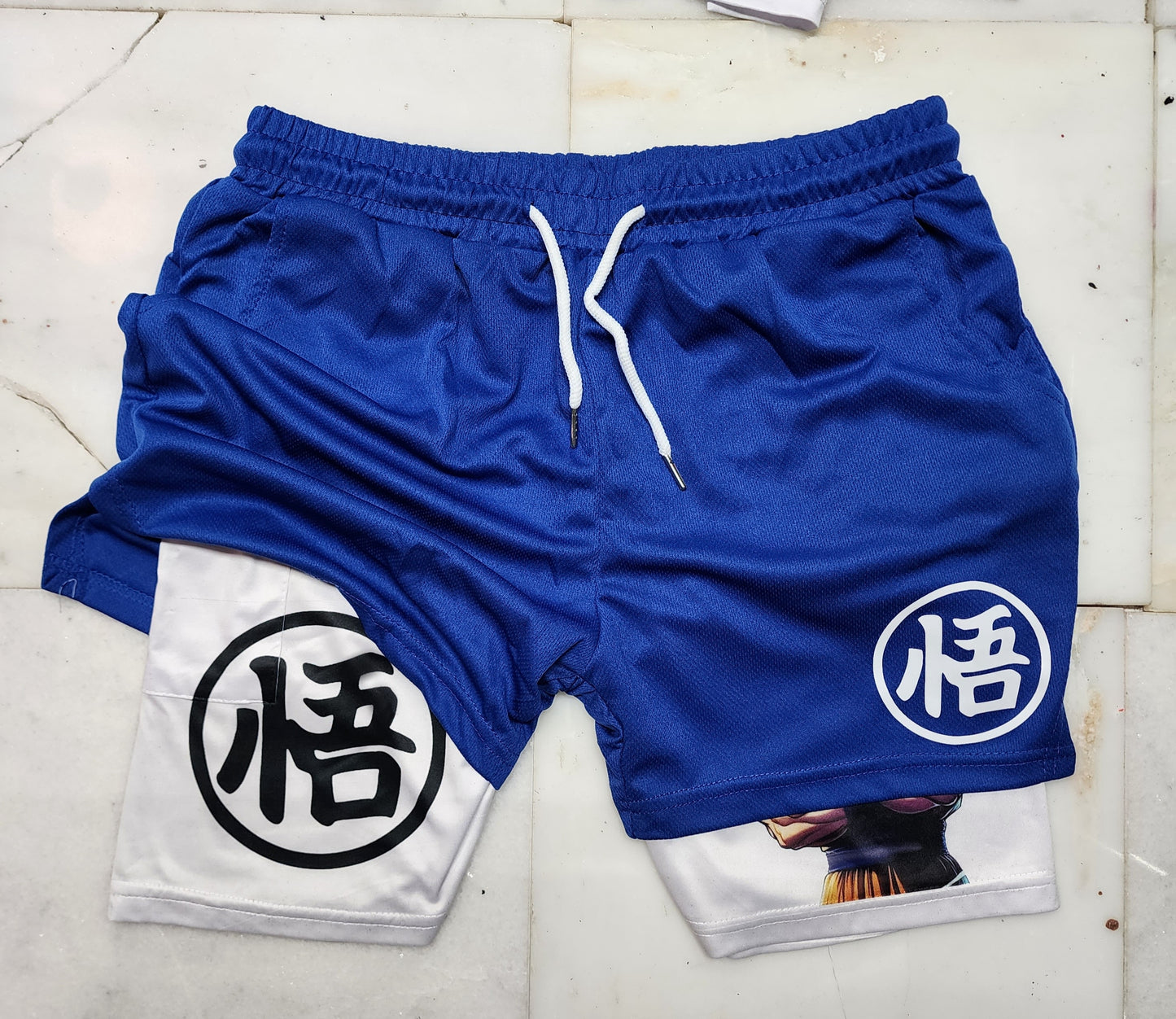 Ss Blue Goku "Anime Gym" Shorts