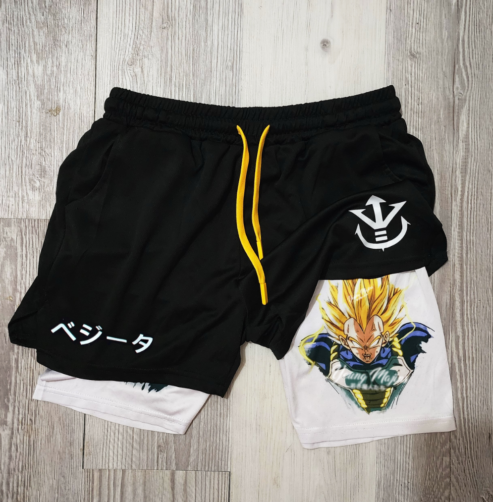 Super Vegeta "Gym" Shorts