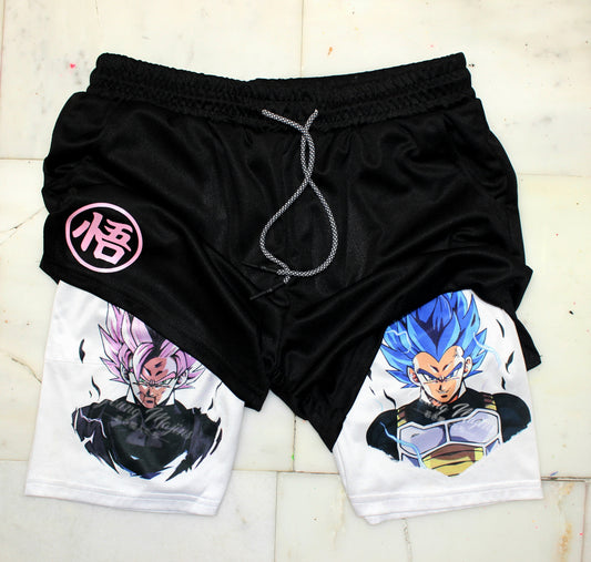 Goku Rose VS Vegeta Blue"Anime × Gym"