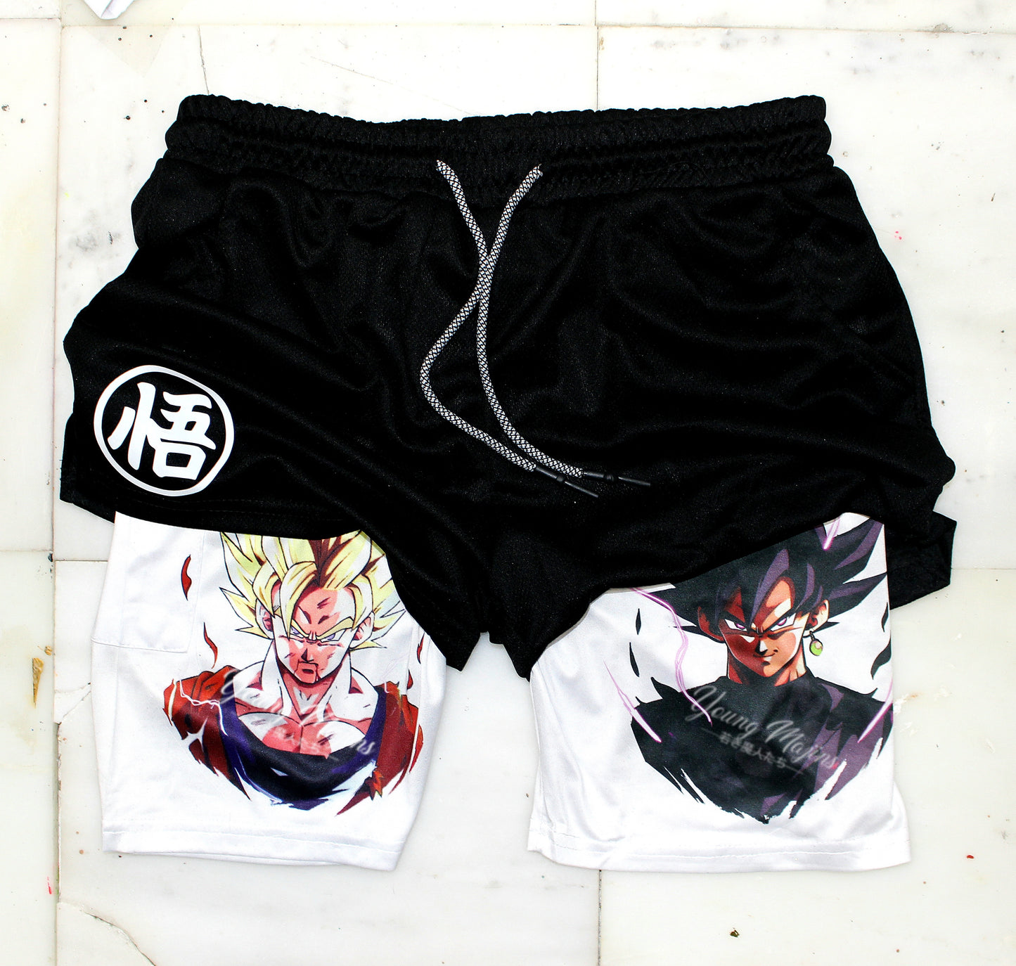 Goku Black VS. Ss Goku "Gym Shorts"