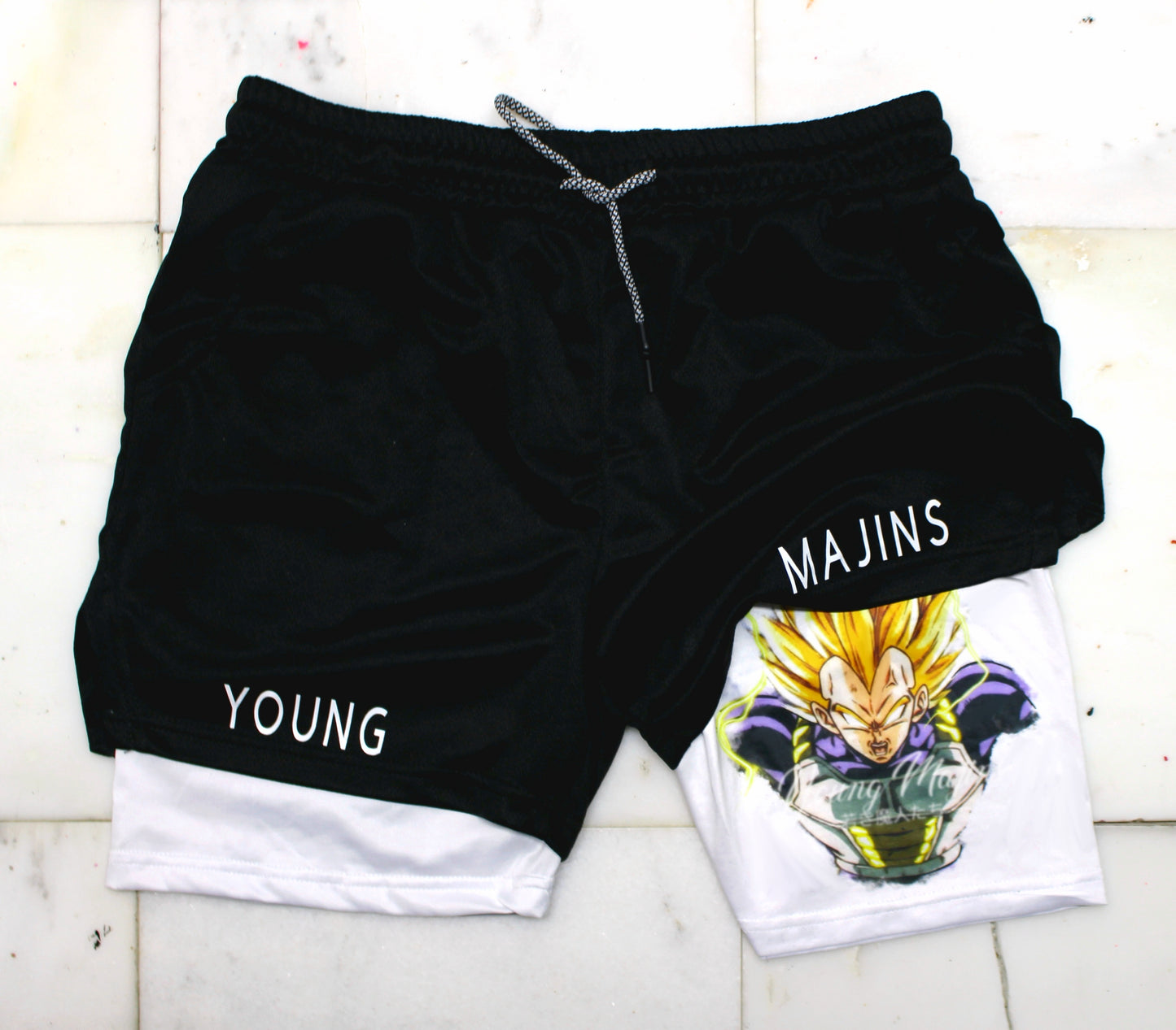 Super Vegeta "Gym" Shorts