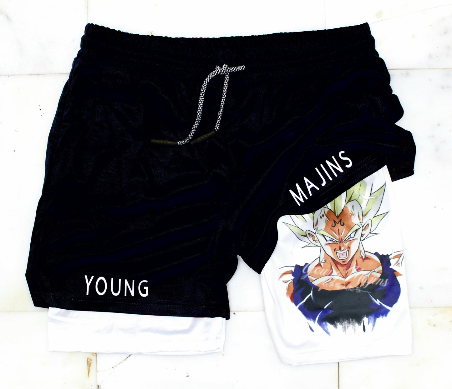 Majin Vegeta 2 "Gym" Shorts