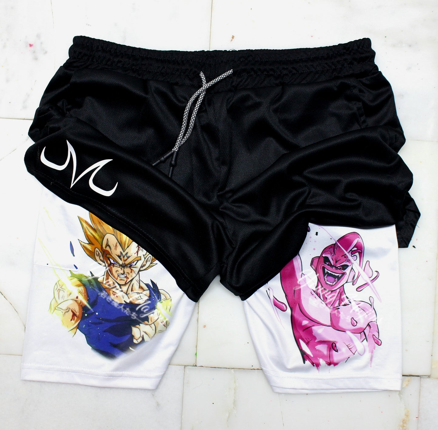 Kid Buu Destruction "Anime Gym" Shorts