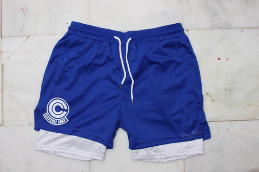 Capsule Corp "training Shorts"