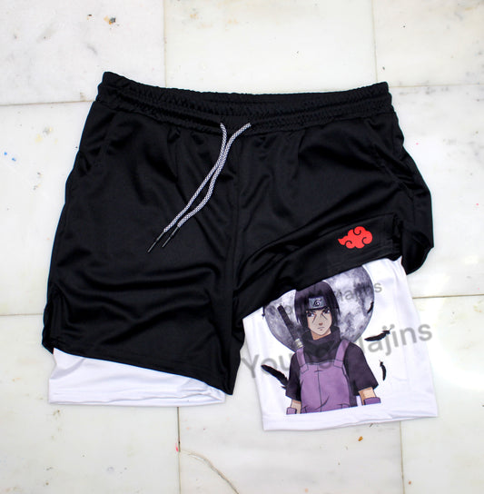 Anbu Itachi Gym Shorts