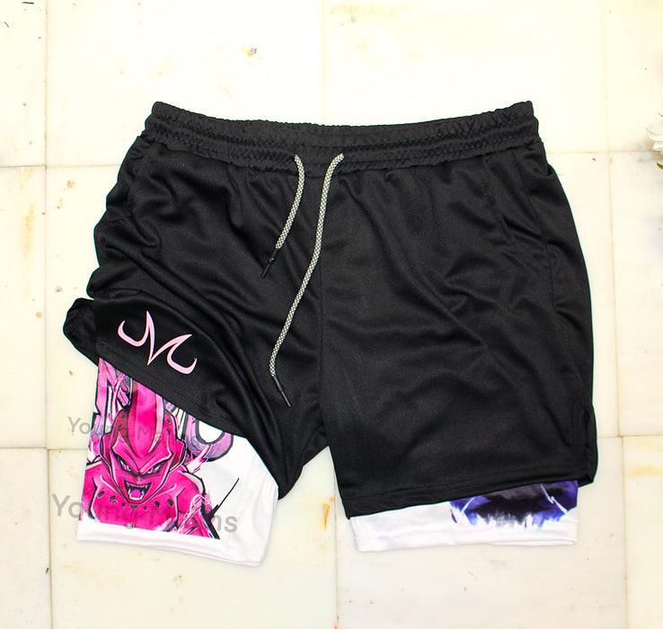 Kid Buu "Anime × Gym" Shorts