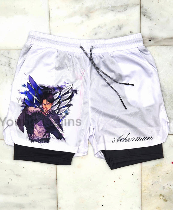 Anime Gym Shorts for Men Slam Dunk Print Summer Male Running Jogging  Fitness Basketball Shorts Breathable Athletic Scanties
