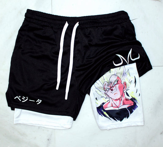 Deathstare Majin Vegeta “Gym" Shorts