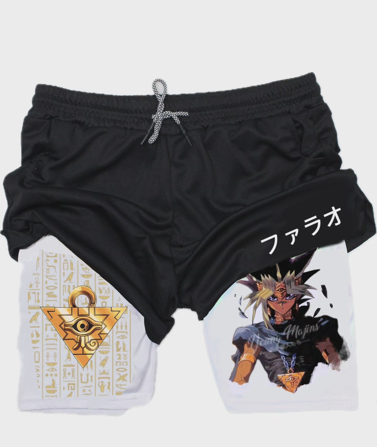 Yugi oh! "Anime" Gym Shorts