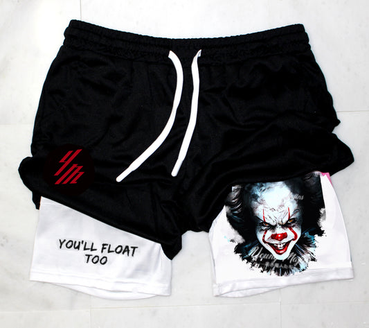 IT " Youll float Too" Gym Shorts