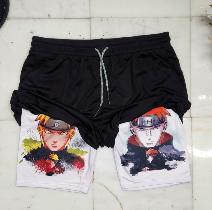 Anime Gym Shorts Men Women Devil Fruit Manga 3d Print Sports Shorts To  Fitness Workout Summer 2 In 1 Performance Shorts Male  Fruugo IN